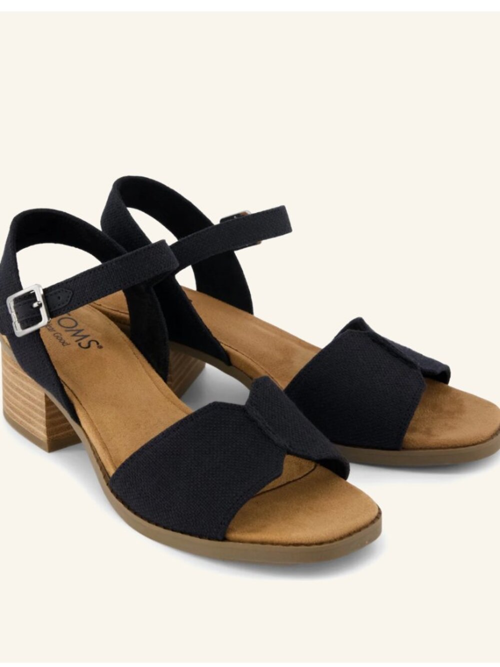 NWT Tom's Eloise Sandal | Black